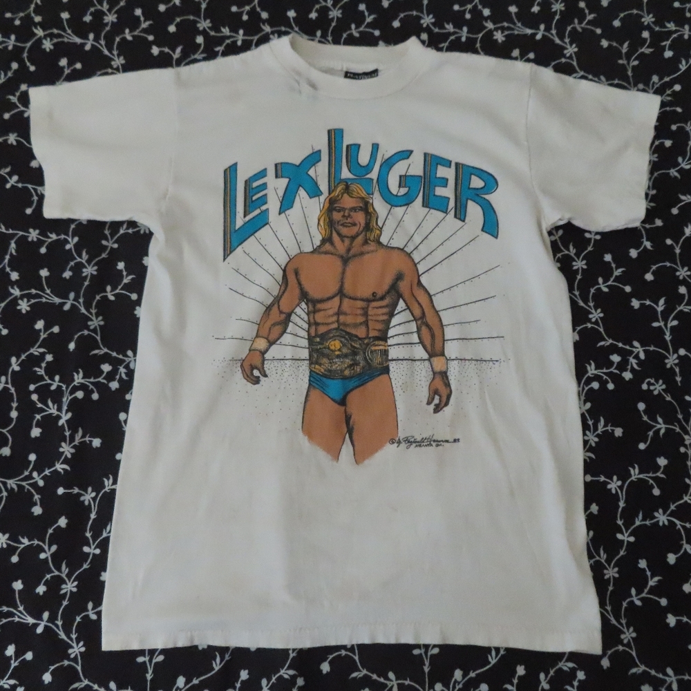 vintage rare lex lugor tshirt made in usa sz M